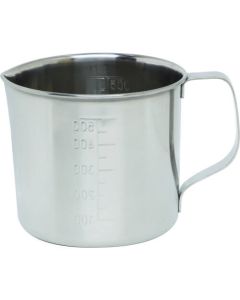 บีกเกอร์สแตนเลสพร้อมพวย 0.5L 92X90
