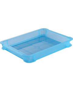 Skeleton Color Container 3L Transparent Blue
