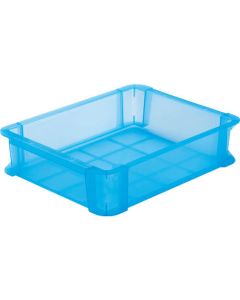 Skeleton Color Container 6L Transparent Blue