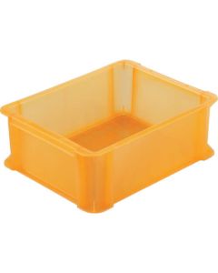 Skeleton Color Container 9L Transparent Orange