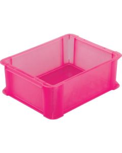 Skeleton Color Container 9L Transparent Red