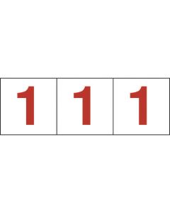 Number Sticker ชุดละ 3แผ่น