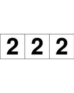 Number Sticker ชุดละ 3แผ่น