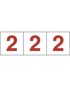 Number Sticker ชุดละ 3แผ่น
