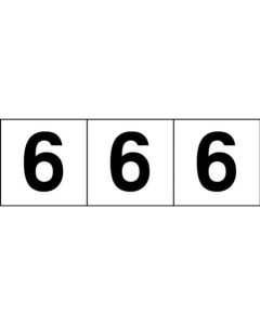 Number Sticker ชุดละ 3แผ่น