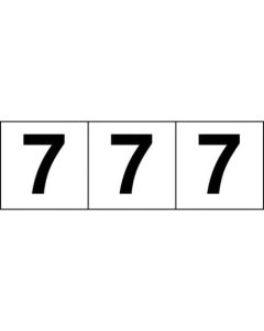 Number Sticker ชุดละ 3แผ่น