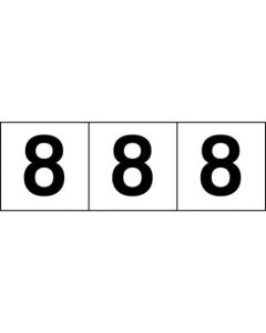 Number Sticker ชุดละ 3แผ่น