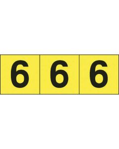 Number Sticker ชุดละ 3แผ่น