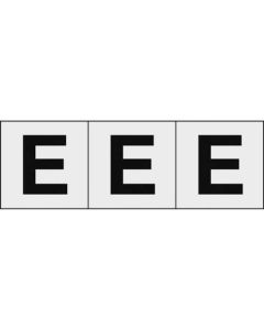 Alphabet Sticker (english characters/transparent)