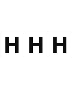 Alphabet Sticker (english characters/white)
