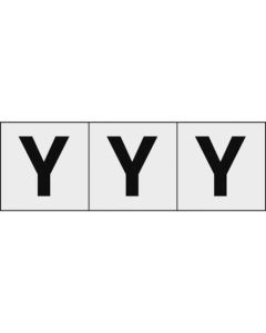 Alphabet Sticker (english characters/transparent)