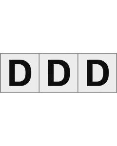 Alphabet Sticker (english characters/transparent)