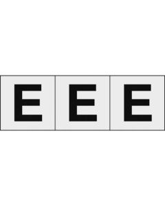 Alphabet Sticker (english characters/transparent)