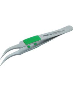 Stainless Steel Tweezers with Rubber Grip