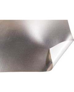แผ่นอลูมิเนียม/พีวีซีกันความร้อน "Reflect Cool Flameproof" กว้าง 1.5M x สูง 2M