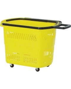 ตะกร้าล้อลาก 45L Yellow
