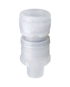 รูเรซิ่น ติดตั้งด้านข้าง Rc (PT) 3/8 Jopla PP series