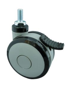Screw type Dual Wheel Caster