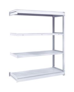TUG ชั้นวางของน้ำหนักเบา/ปานกลาง 200 กก. การเชื่อมต่อ 1240x474xH1500 4 ขั้น