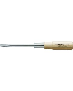 ไขควงปากแบนด้ามไม้ SL6.0 x 100mm