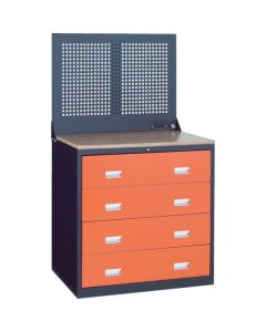 Medium Duty Cabinet (with top board, single rail)