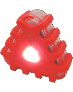 Triangle LED warning light