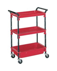 Tool Wagon Royal 654 x 361 x 887 ถาดลึก 1 x ถาดตื้น 2 Red