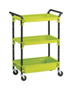 Tool Wagon Royal 654 x 361 x 887 ถาดลึก 1 x ถาดตื้น 2 Yellow Green
