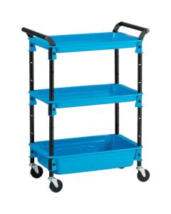 Tool Wagon Royal 654 x 361 x 887 ถาดลึก 1 x ถาดตื้น 2 Sky Blue