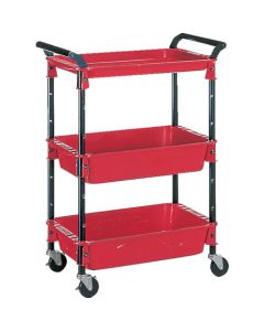 Tool Wagon Royal 654 x 361 x 887 ถาดลึก 2 x ถาดตื้น 1 Red