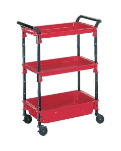 Tool Wagon Royal 586 x 320 x 833 ถาดลึก 1 x ถาดตื้น 2 Red