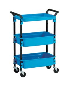 Tool Wagon Royal 586 x 320 x 833 ถาดลึก 2 x ถาดตื้น 1 Sky Blue