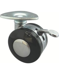Plate type Dual Wheel Caster