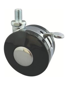 Threaded Type Double Wheel Caster  (nylon wheel)