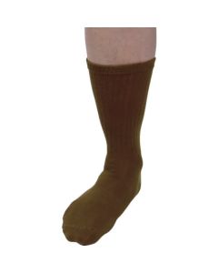 OD Colored Work Socks, Round Toe and Pile Sole (5 pairs)