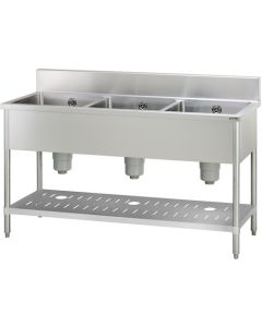 Double-basin Sinks (with Two Hoses) & Triple-basin Sinks (with Three Hoses)