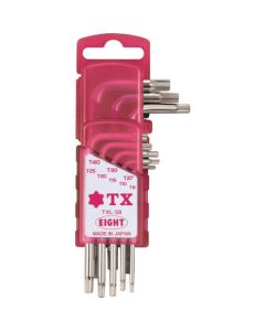 TX Wrench Standard Length Vinyl Pouch Pack Set 1ชุด