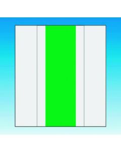 สีเขียวล้วนสำหรับด้านหน้าของการแสดงหมายเลขคุณสมบัติ