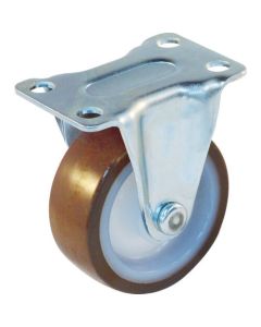 Plate Type Caster TYG Series (nylon wheel urethane tire)  Fixed