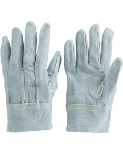 Oil Processed Cow Split Leather Gloves
