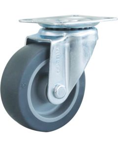 Plate Type Caster TYS Series (tire mark less type)  Flexible