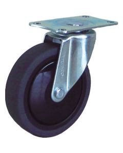 Plate Type Noise Reduction Caster (elastomer wheel)