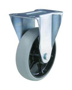 Plate Type Caster TYS Series (nylon wheel urethane tire)  Fixed