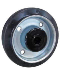 Plate Type Caster TYS Series (press made rubber wheel)  Replacement Wheel