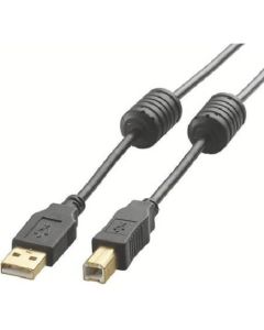 สายเคเบิล USB 2.0 ที่สอดคล้องกับคำสั่ง EUROHS สีดำ
