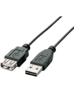 USB 2.0 Cable with Reversible Connector/A(m)-A(f)/2.0m 1เส้น