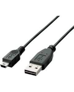 USB 2.0 Cable with Reversible Connector/A-miniB/0.2m 1เส้น