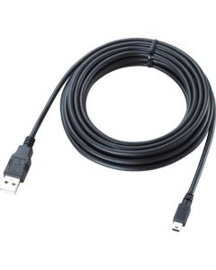 สายเคเบิล Eco USB 2.0 ที่สอดคล้องกับข้อกำหนด EUROHS ยาว 3 ม. สีดำ