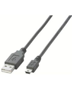 สายเคเบิล USB 2.0 ที่สอดคล้องกับคำสั่ง EUROHS ยาว 0.5 ม. (สีดำ)