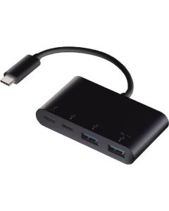 ฮับ USB พร้อมขั้วต่อ USB Type-C (รองรับ PD)
